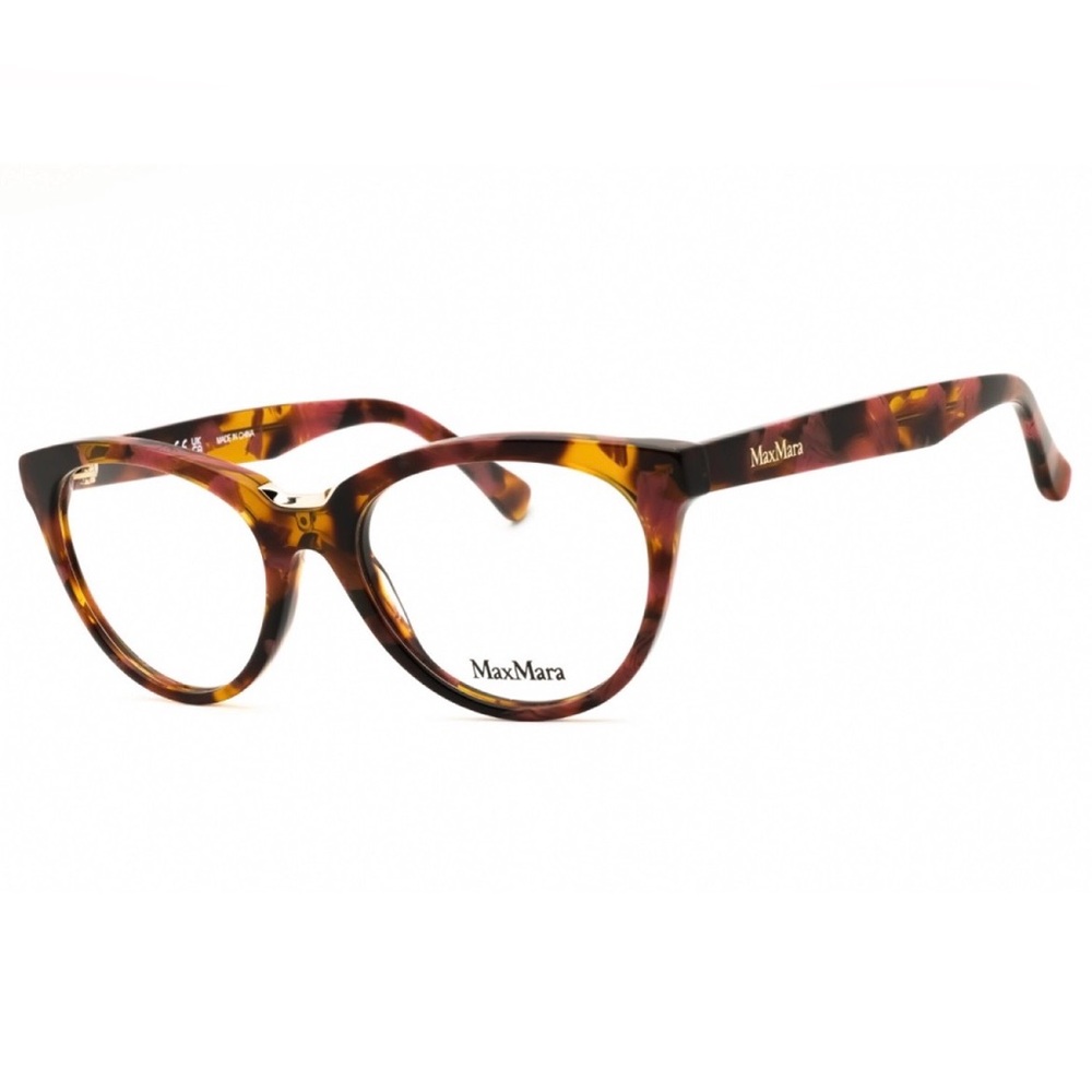 MaxMara Women's Coloured Havana Eyeglasses (NWT)